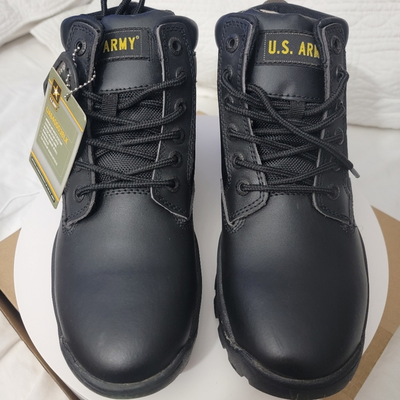 U.S. Army Official Licensed Product Black Tactical/Uniform/Work Boots Size 10 - Picture 5 of 16